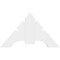 Ekena Millwork Vanguard Architectural Grade PVC Gable Bracket, 36"W x 21"H x 2"D x 6"F, 14/12 Pitch GBP036X21X0206VAN00 - alternate 3